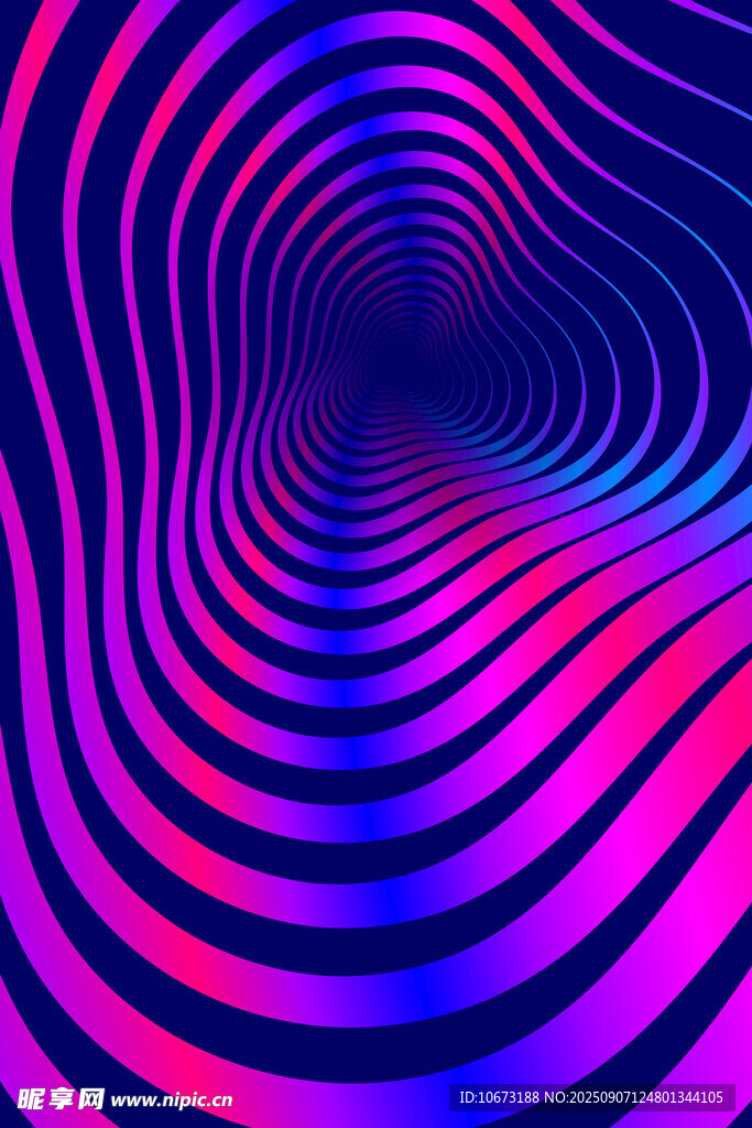 炫彩螺旋隧道視覺特效