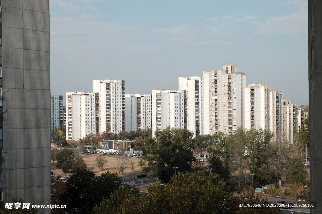 城市高層住宅區(qū)景觀