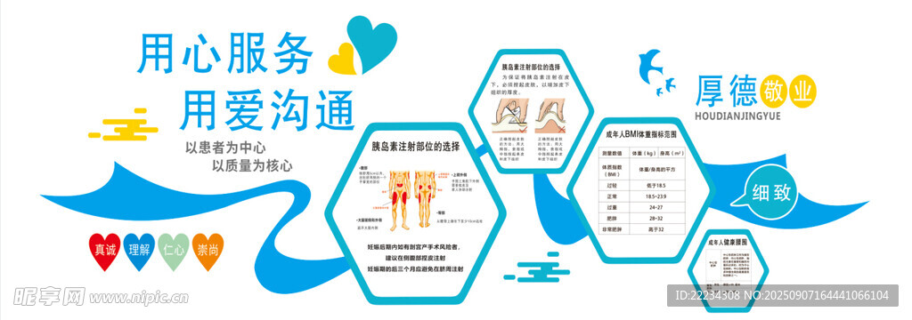 用心服務(wù)文化墻