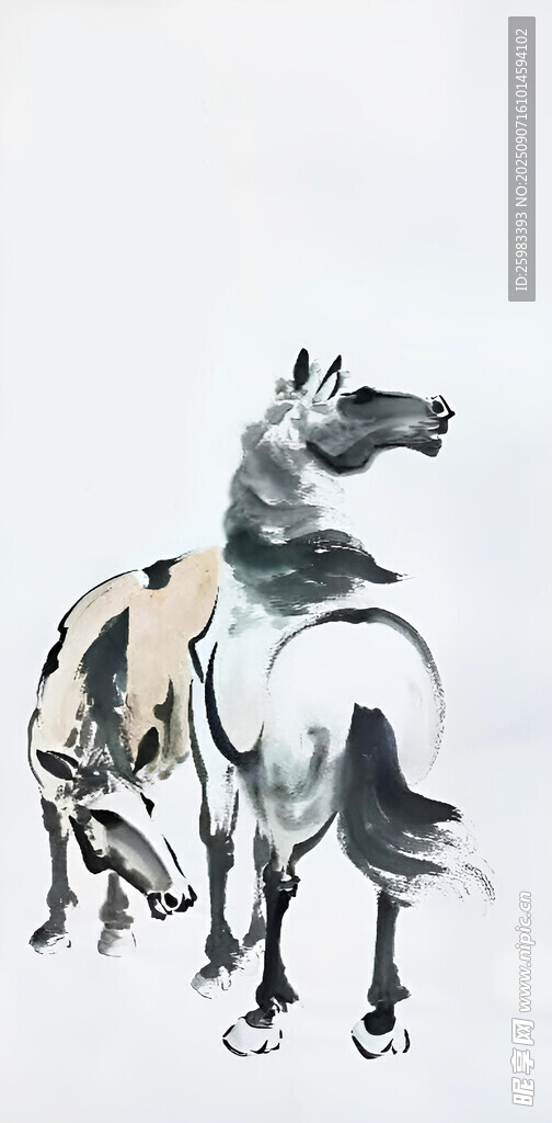 駿馬圖