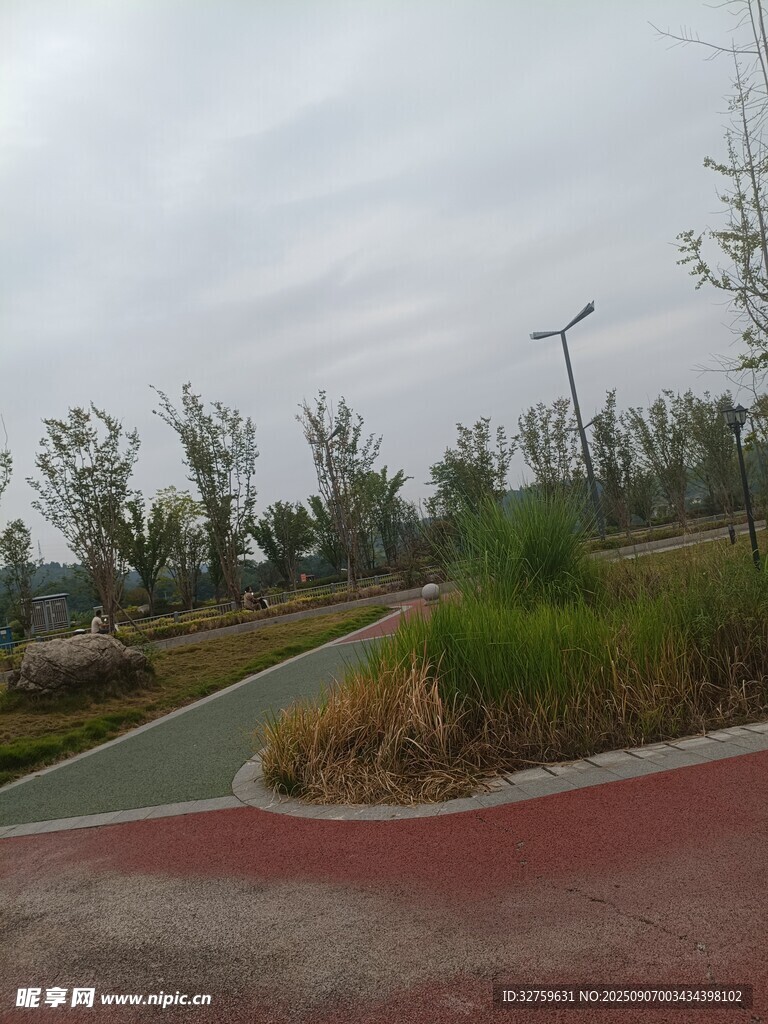 戶外休閑小路景觀