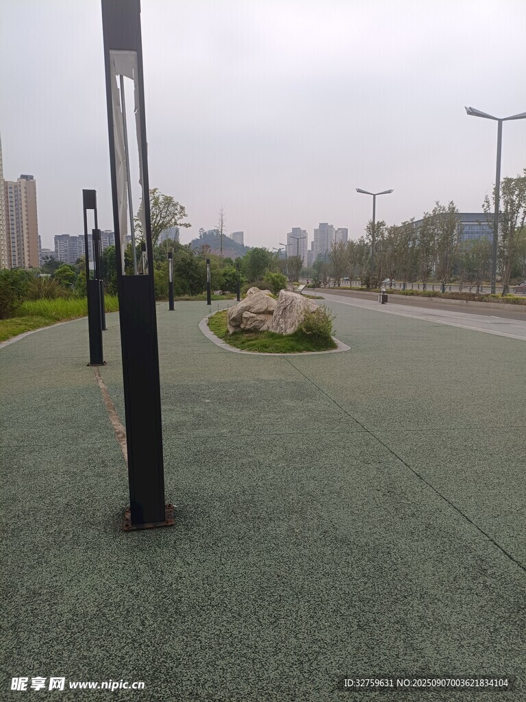 城市戶外休閑道路景觀