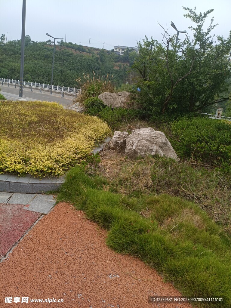 戶外多彩植物景觀小徑