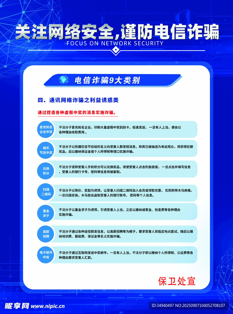 謹防電信詐騙