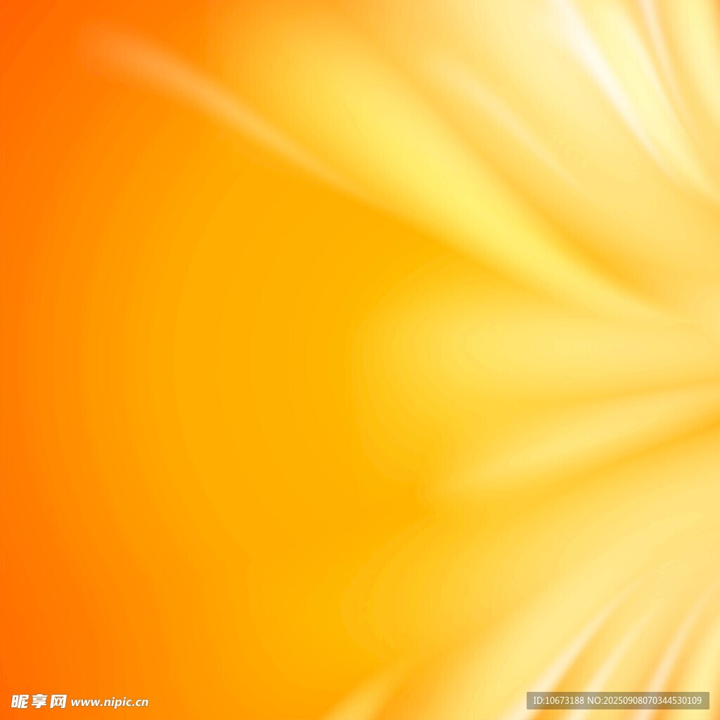 橙黃漸變夢幻光線背景