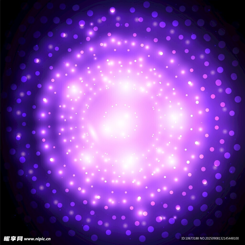 夢(mèng)幻紫色光暈星空背景