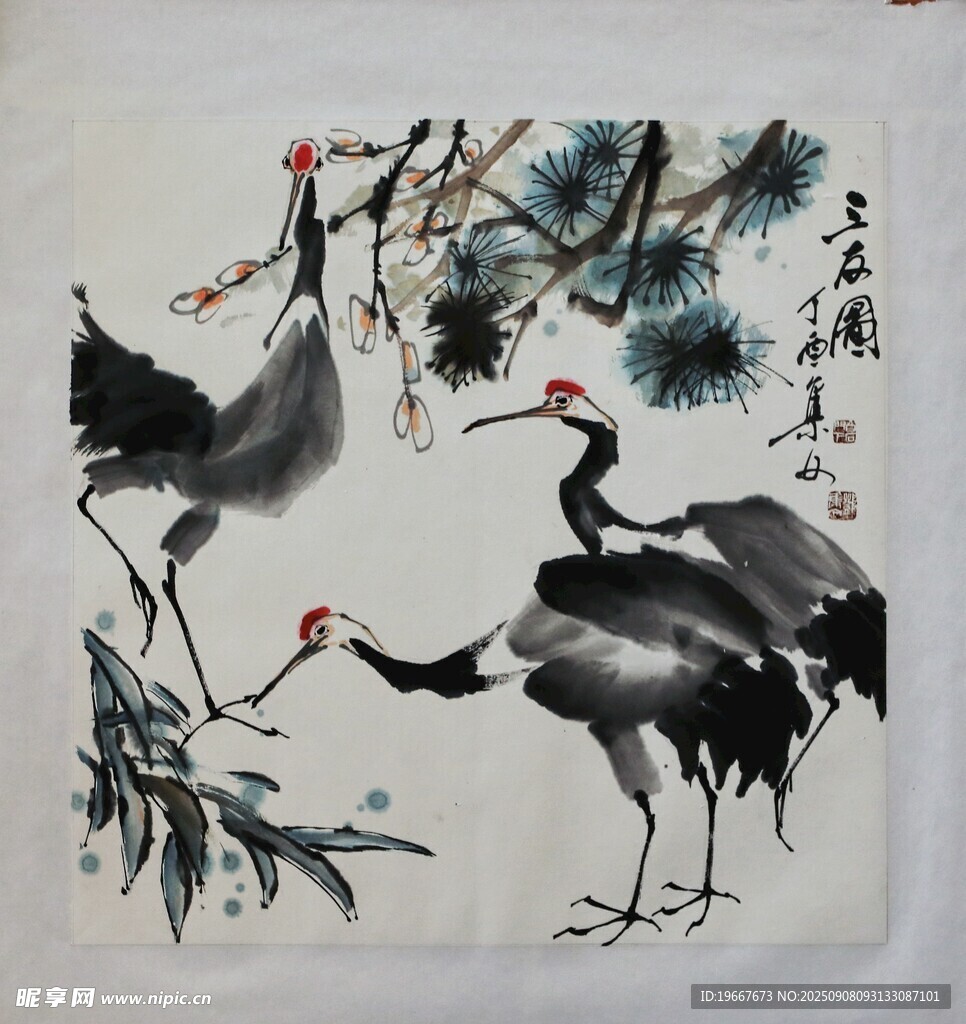  鶴圖