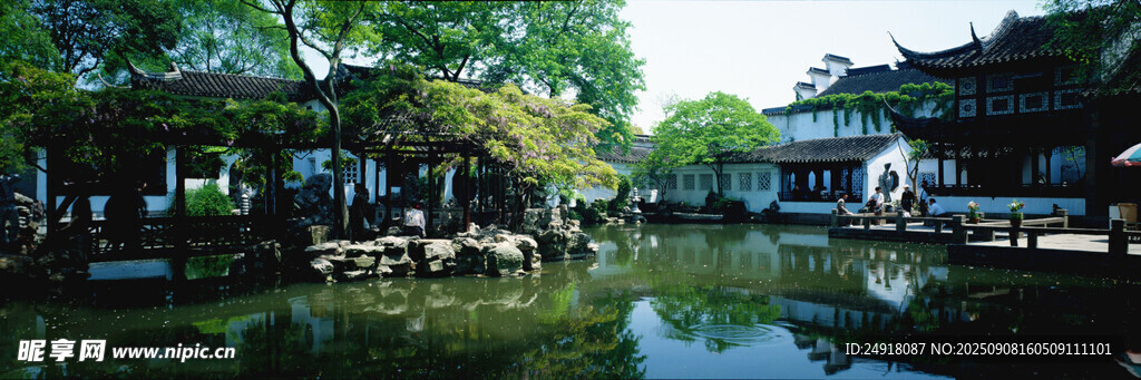 江南水鄉(xiāng)靜謐水景