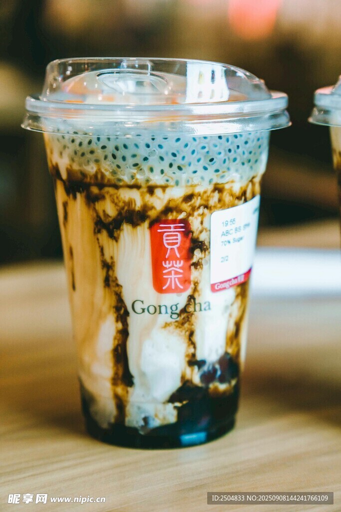 美味珍珠奶茶特寫(xiě)