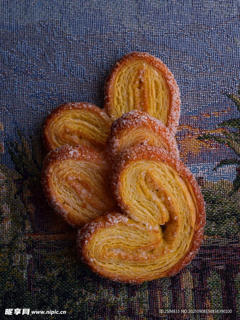 美味千層酥糕點(diǎn)特寫