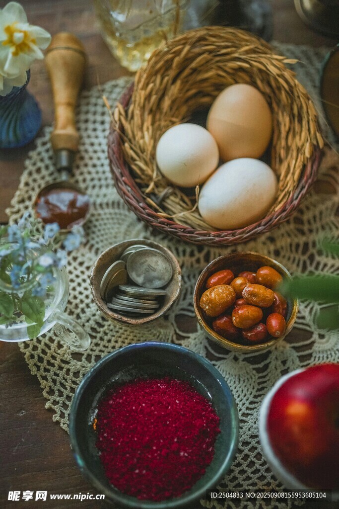 農(nóng)家食材擺拍 盡顯自然風(fēng)味