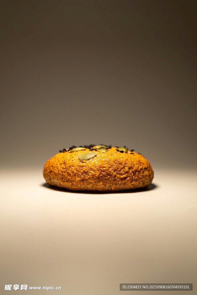 圓形糕點特寫