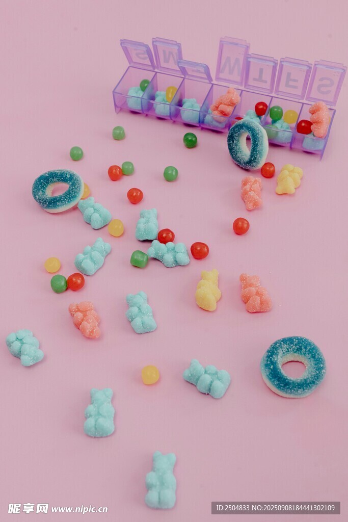 多彩糖果風(fēng)小飾品擺件