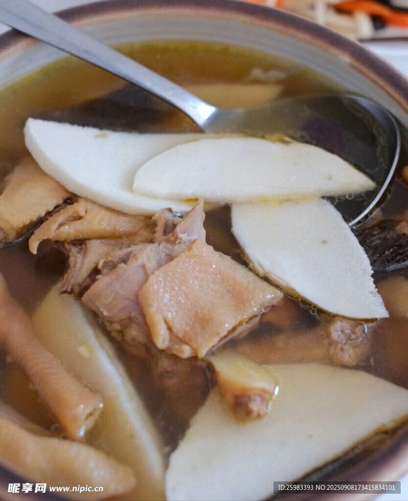 雞肉山藥湯