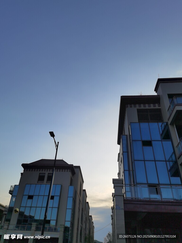 城市建筑天際線