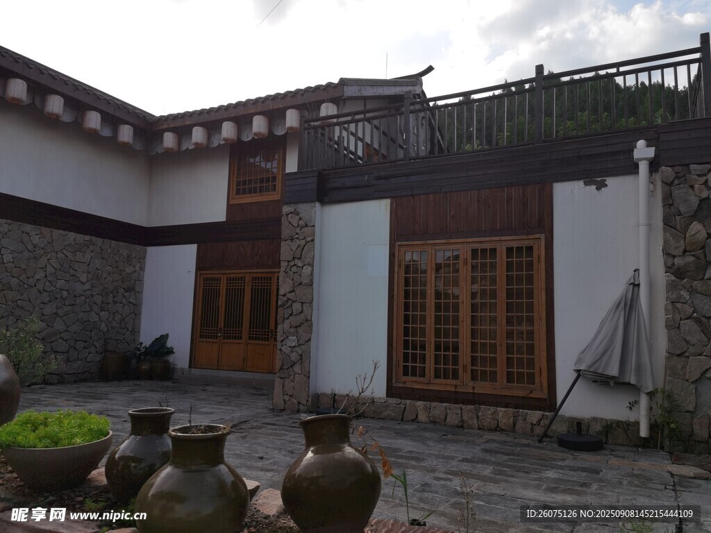中式庭院古樸景致