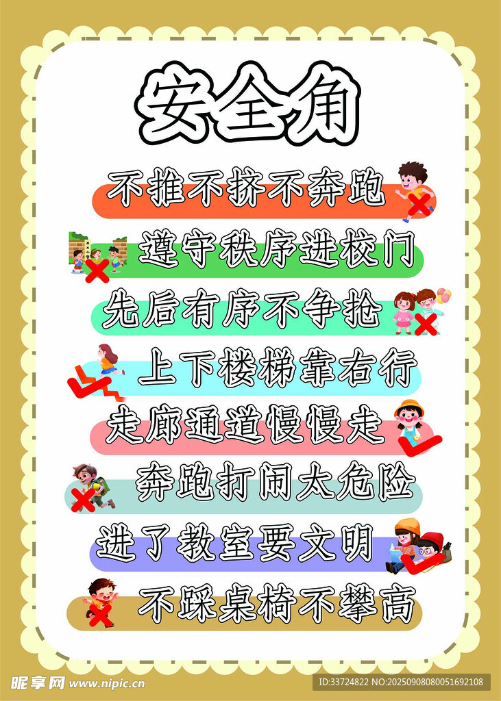 安全角