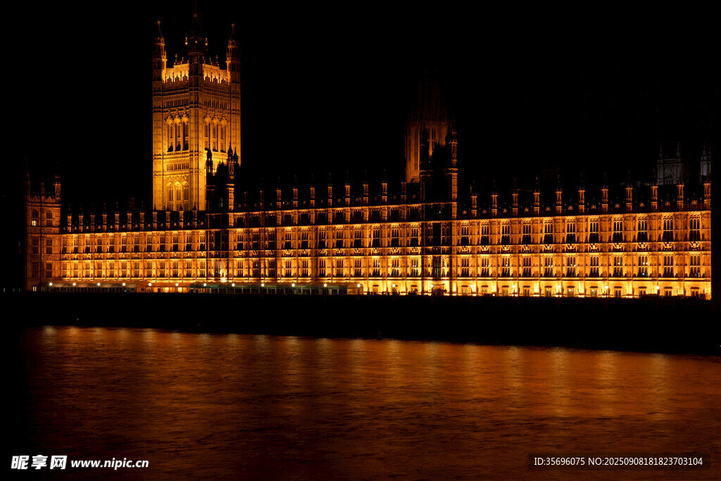 倫敦議會大廈夜景