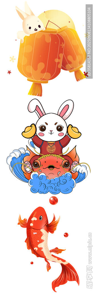 可愛動物插畫集合