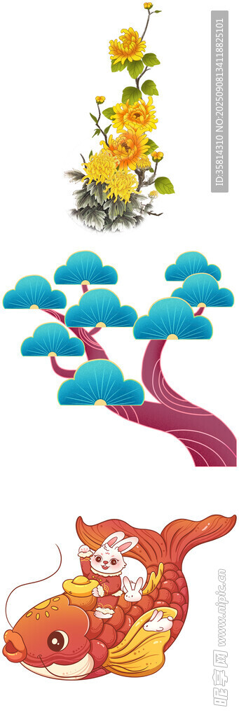 傳統(tǒng)吉祥圖案插畫