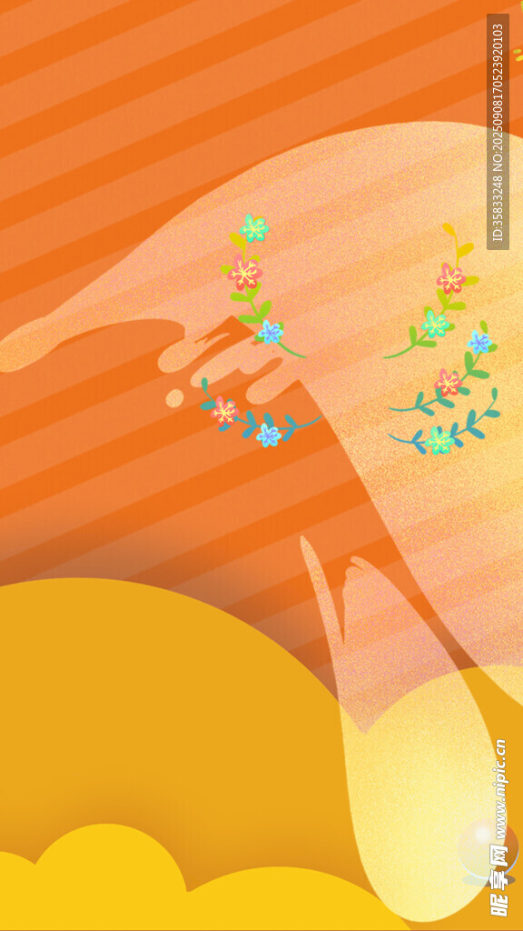 夢幻天空中的彩色飛行物