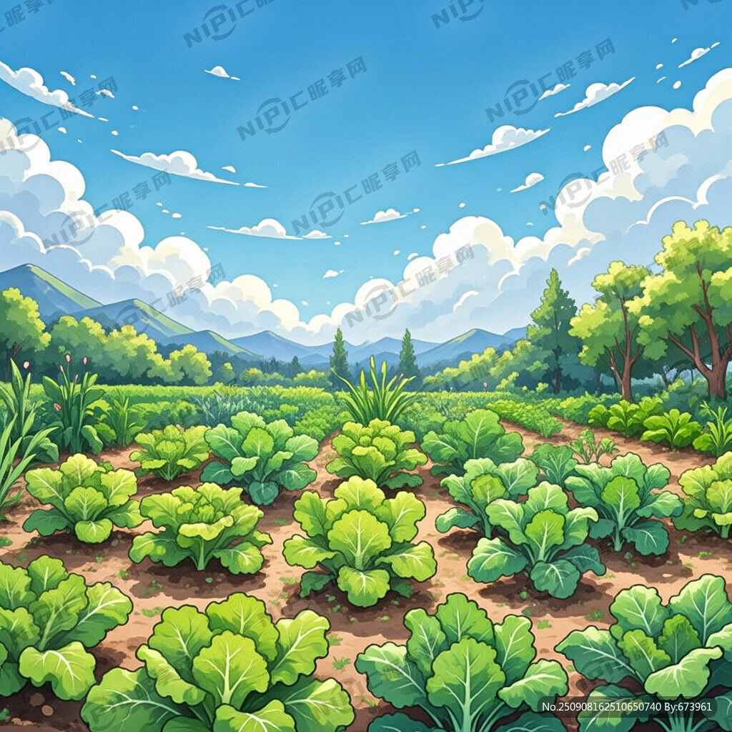 卡通 大菜田