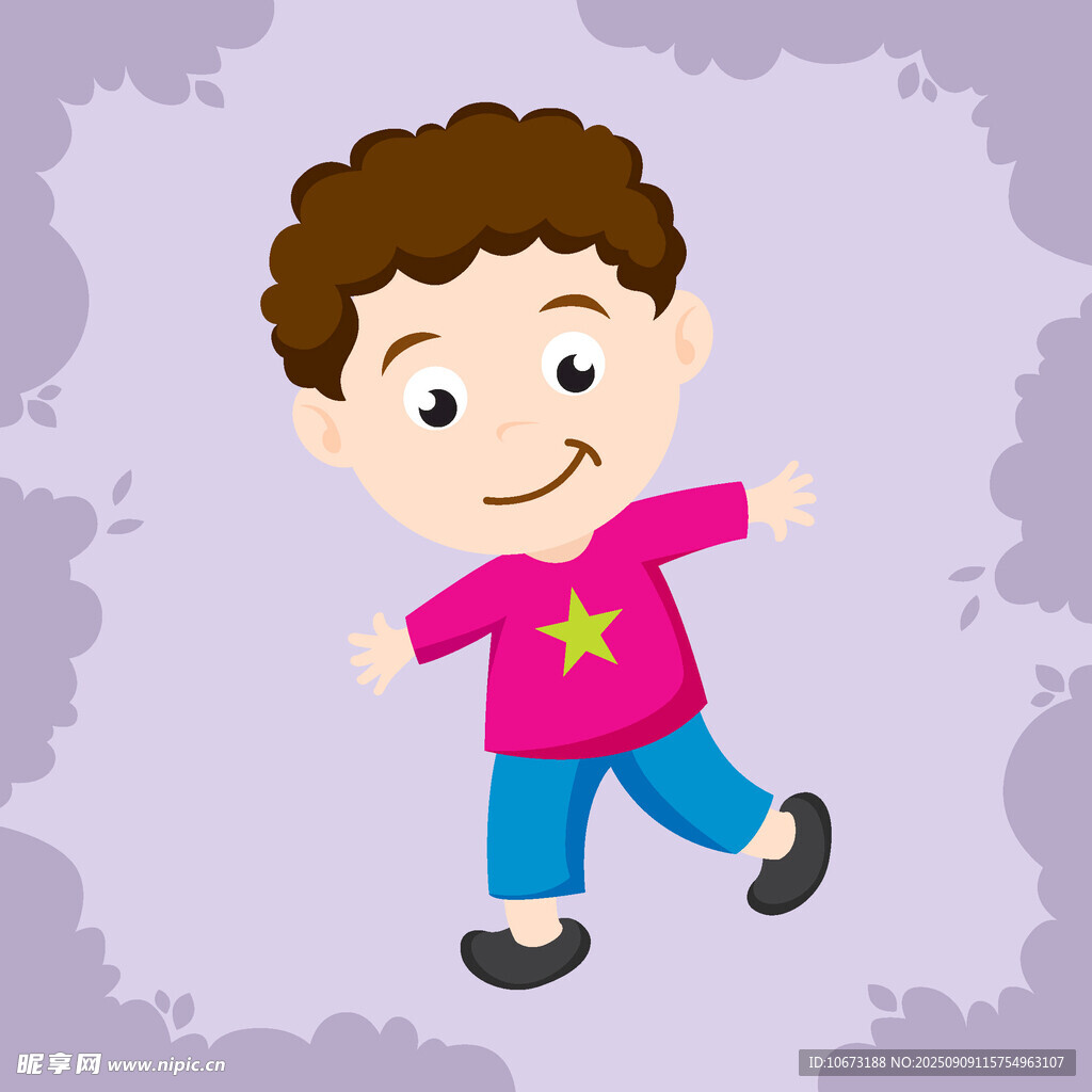 跳舞的小男孩