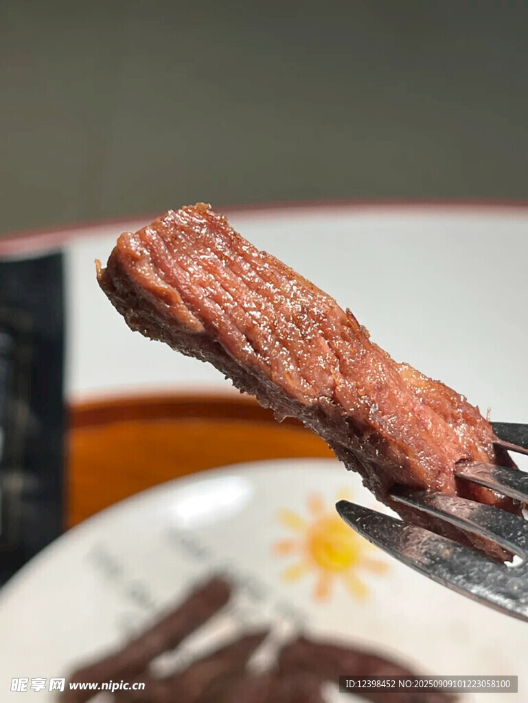 美味牛排特寫