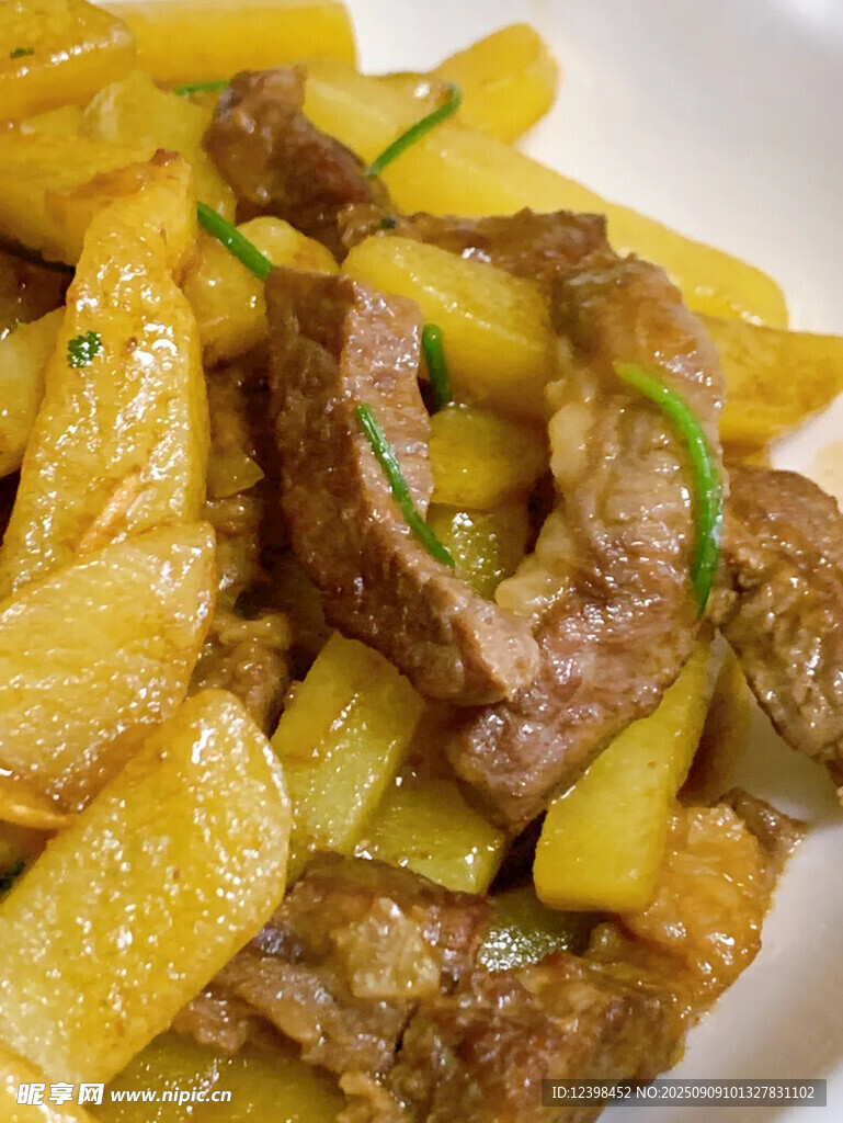 土豆炒牛肉