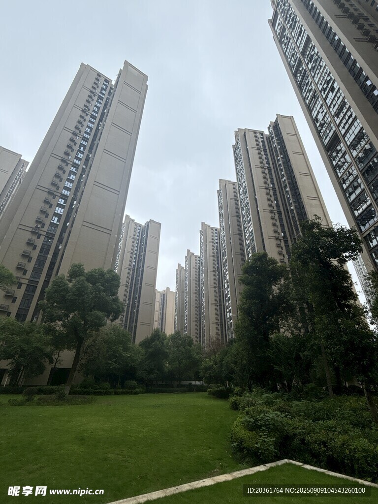 城市住宅區(qū)的綠地景觀