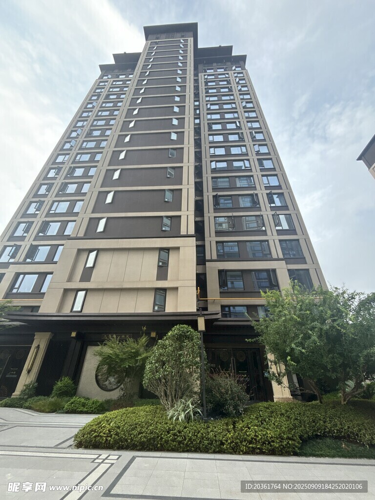 高層住宅樓外觀景致