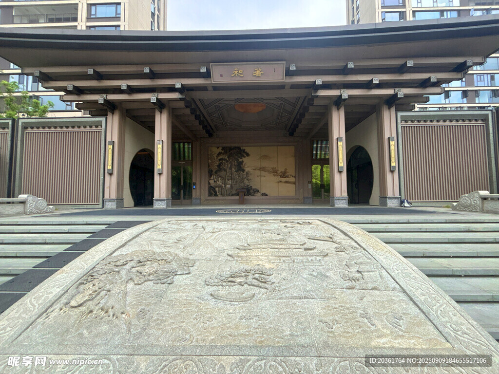 傳統(tǒng)日式建筑入口景觀
