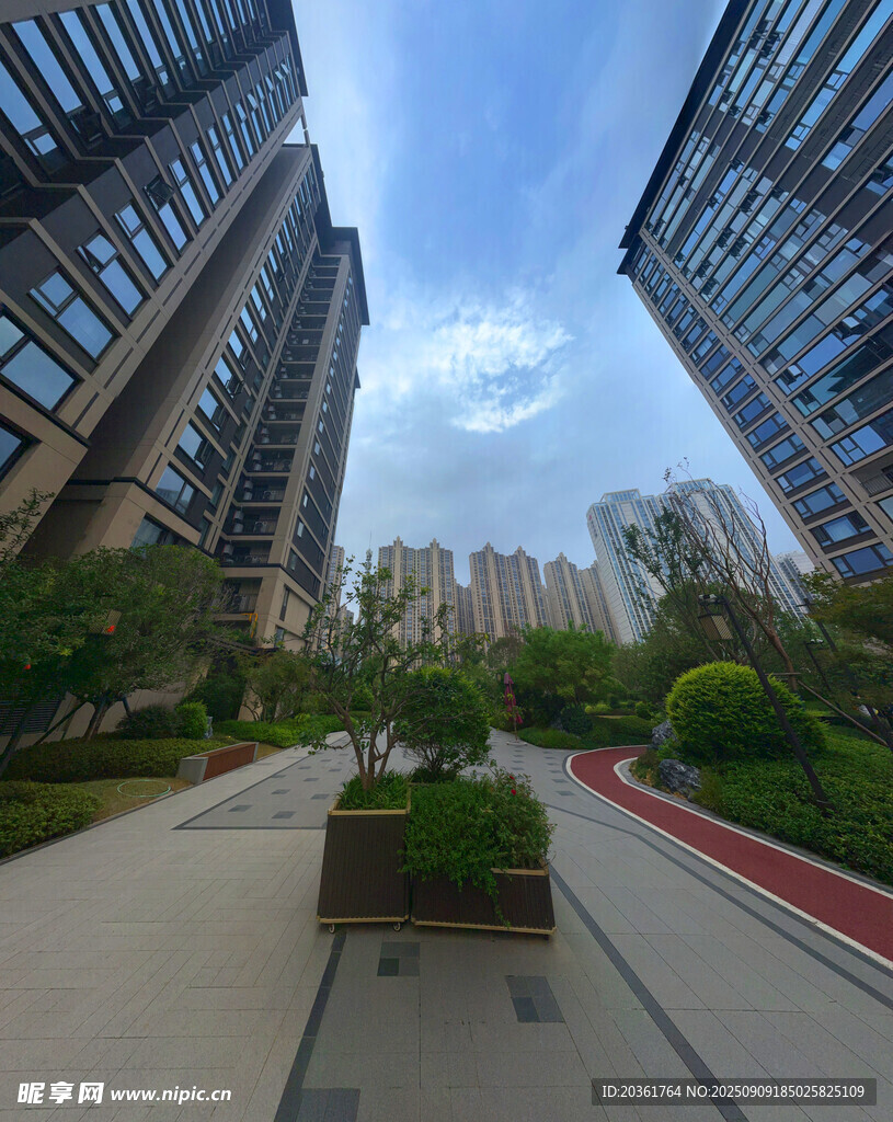 城市住宅區(qū)景觀步道