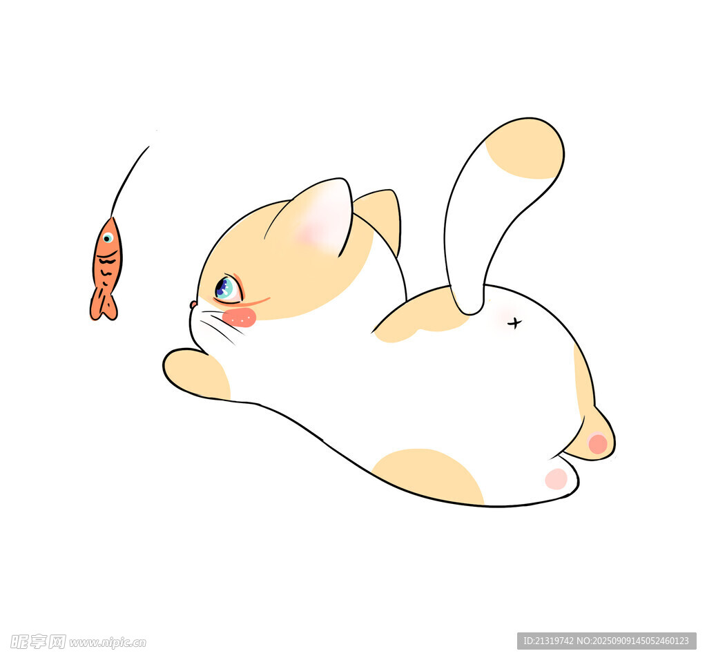 貓咪插畫素材