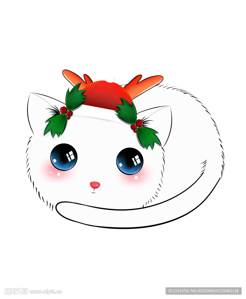 卡通貓咪插畫