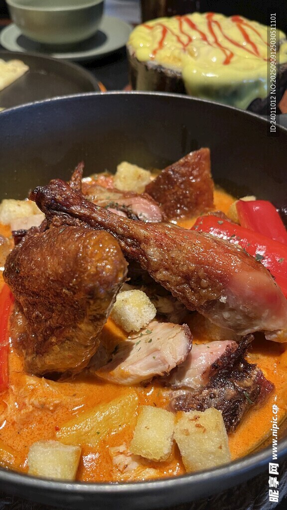 美味豐盛的一鍋烤肉大餐
