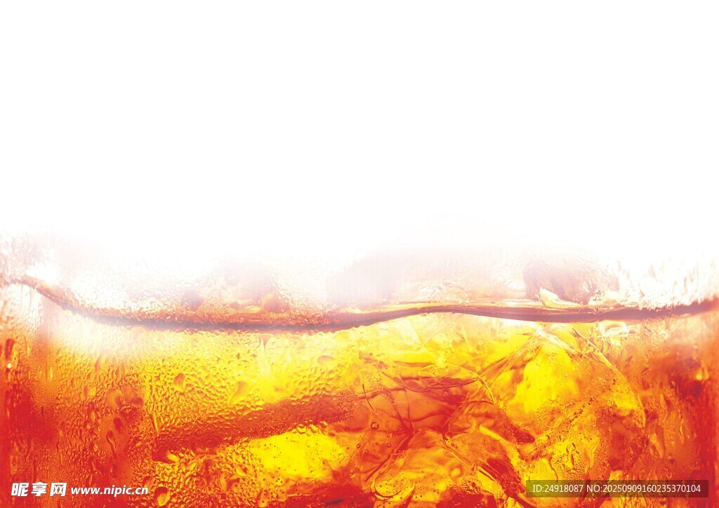 紅茶冰塊背景