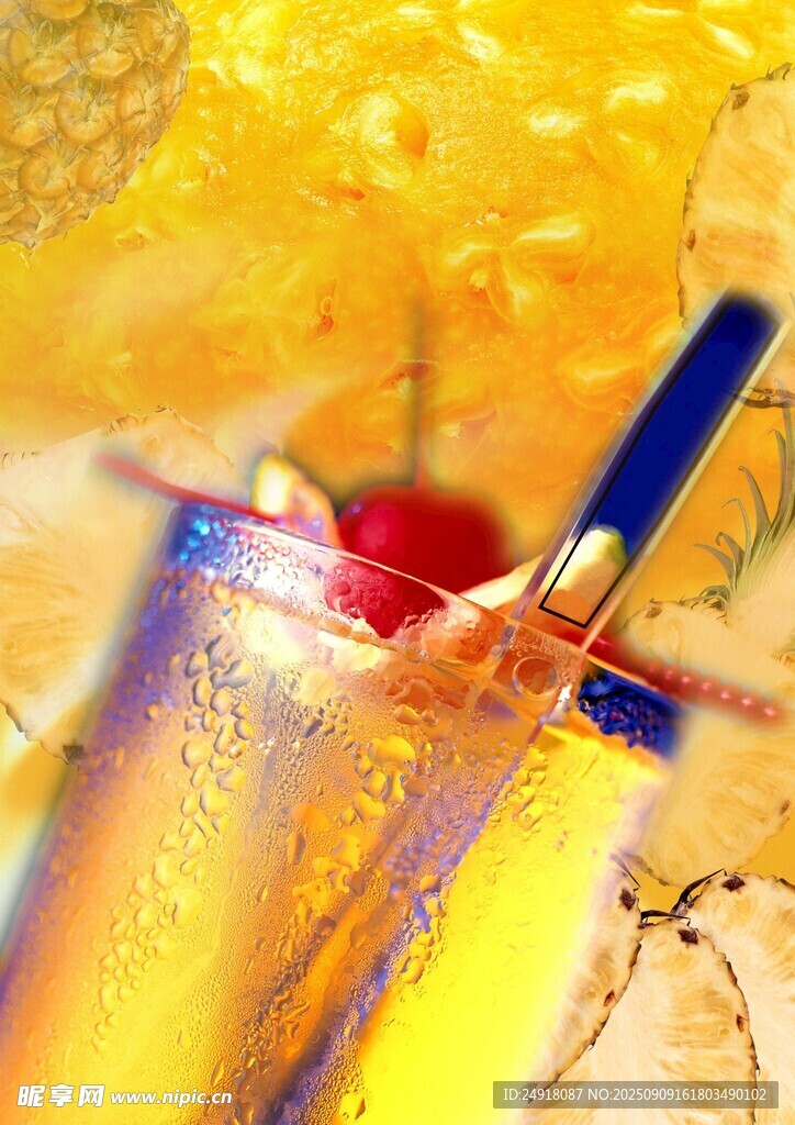 果汁背景 飲品海報