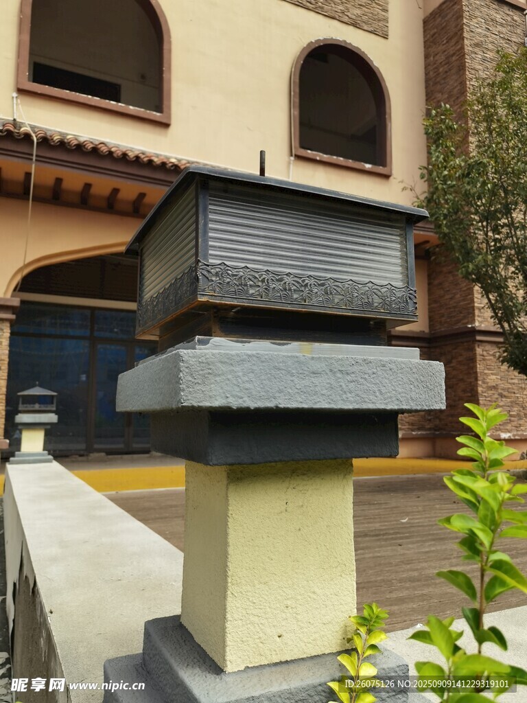 戶外中式石制景觀燈