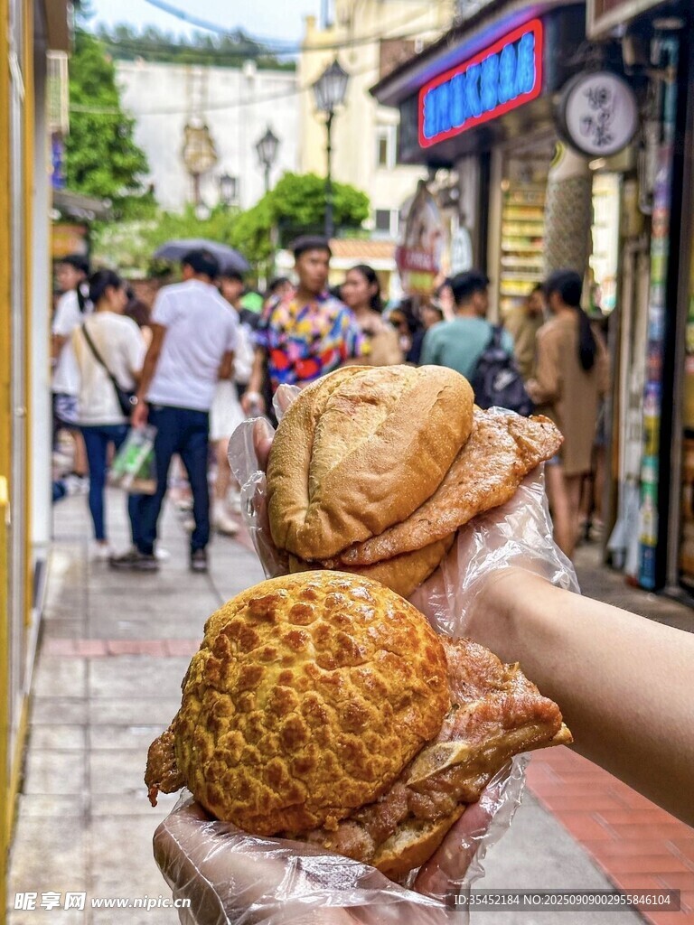 豬扒包