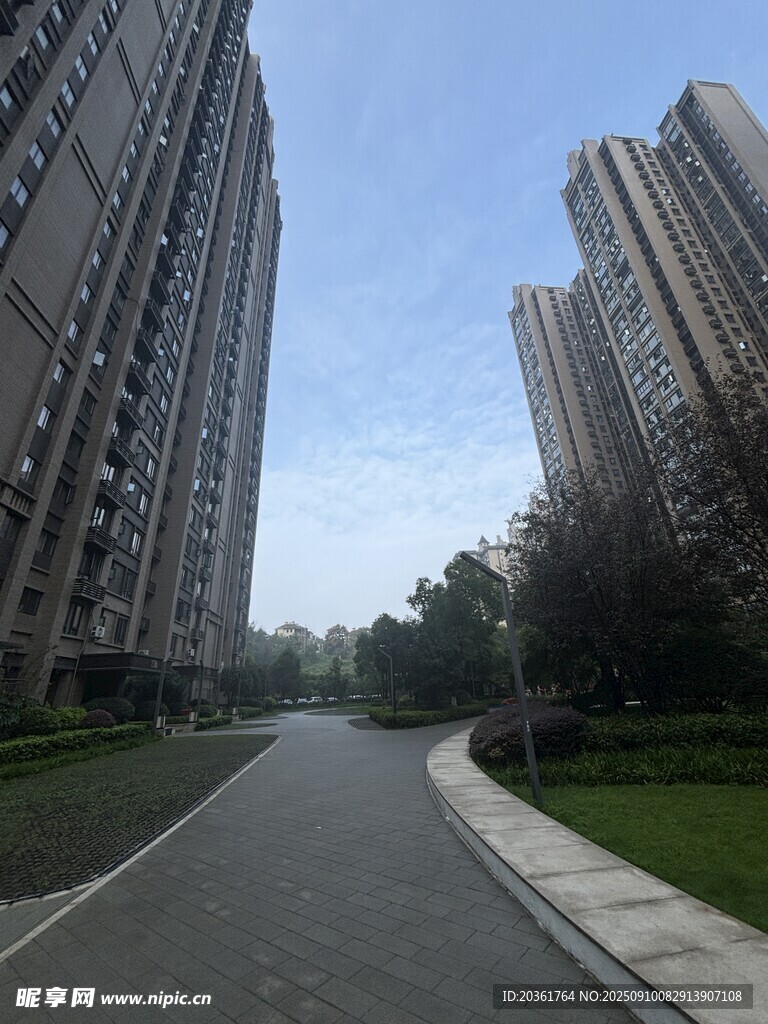 城市住宅區(qū)道路景觀
