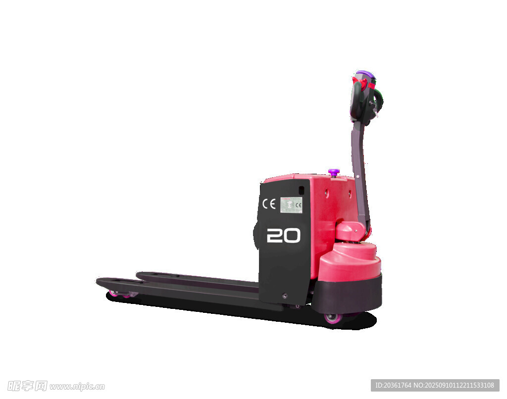 紅色電動(dòng)搬運(yùn)叉車(chē)設(shè)備