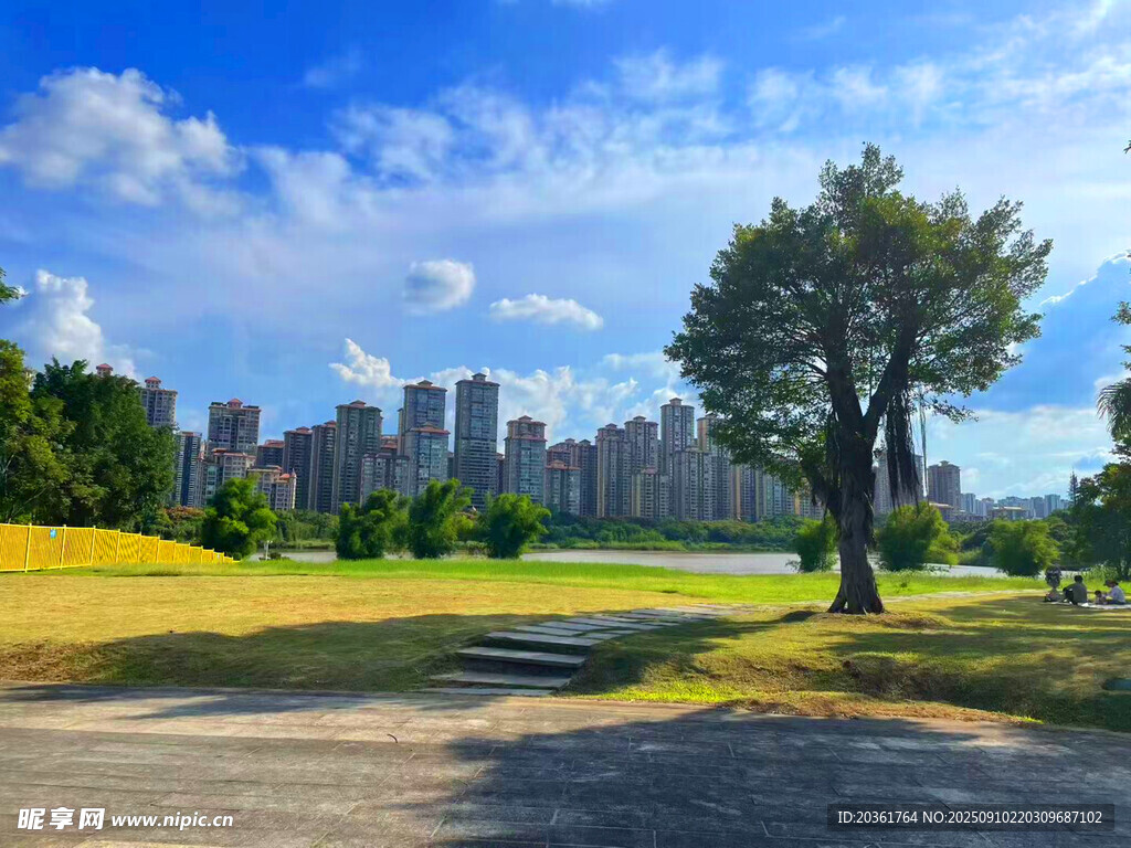 城市公園美景
