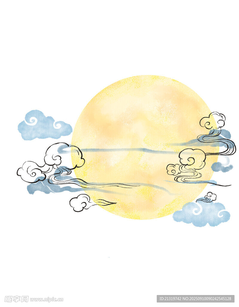 月亮插畫(huà)