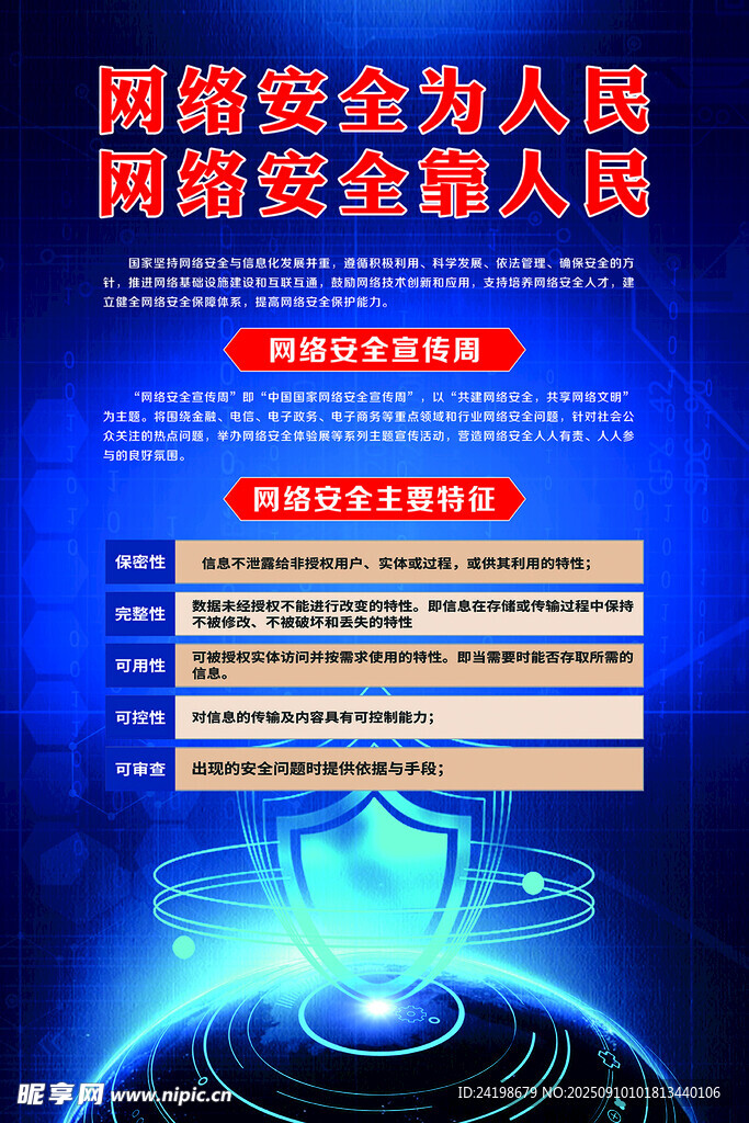 網(wǎng)絡安全海報