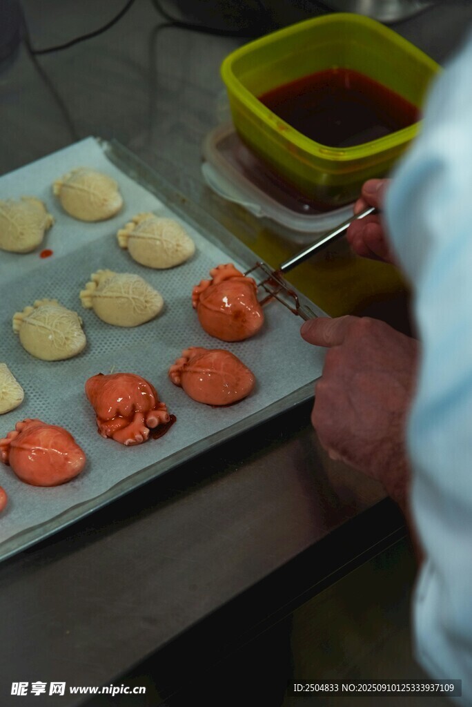 手工制作多彩面點