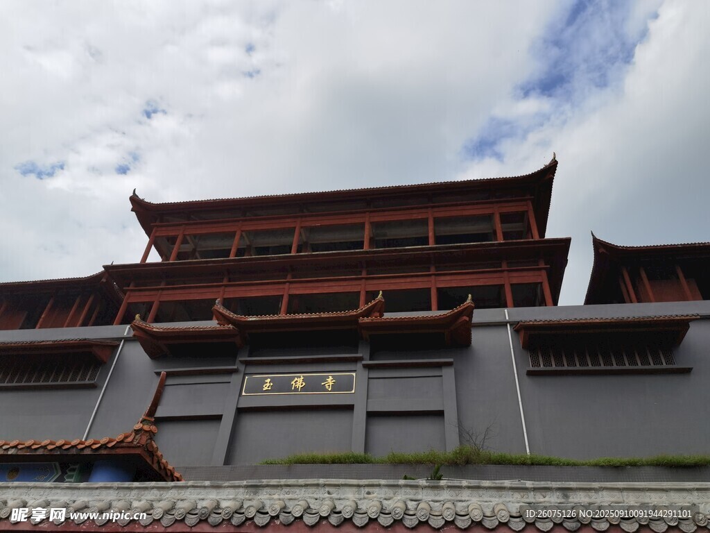中式古建筑屋頂景觀