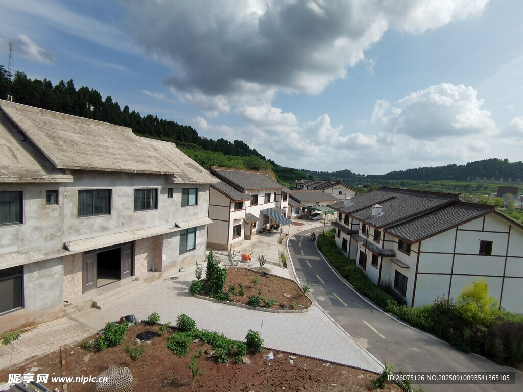 鄉(xiāng)村民居風景