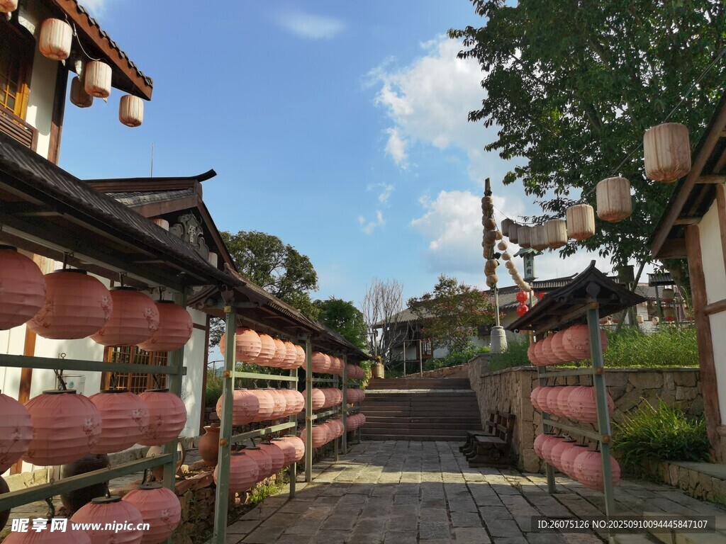 古巷風景傳統(tǒng)建筑韻味濃