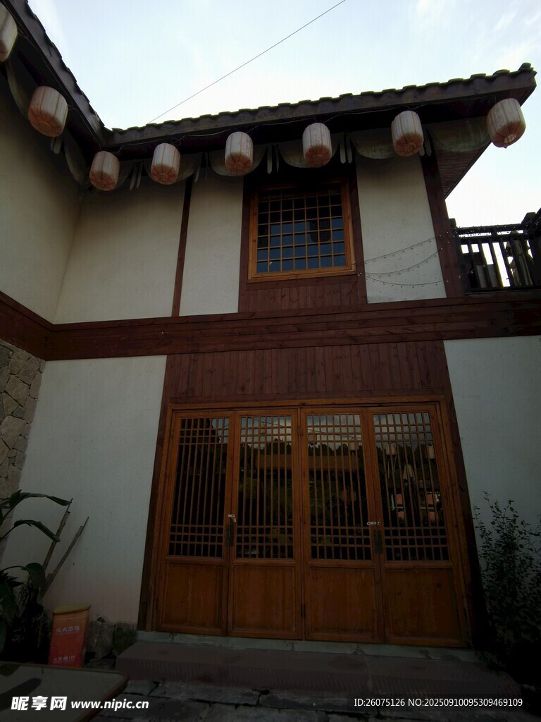 中式風(fēng)格建筑外觀